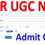 UGC NET Admit Card