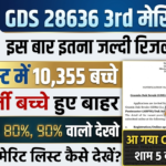 India Post GDS Result