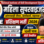 NISDE Anganwadi Recruitment