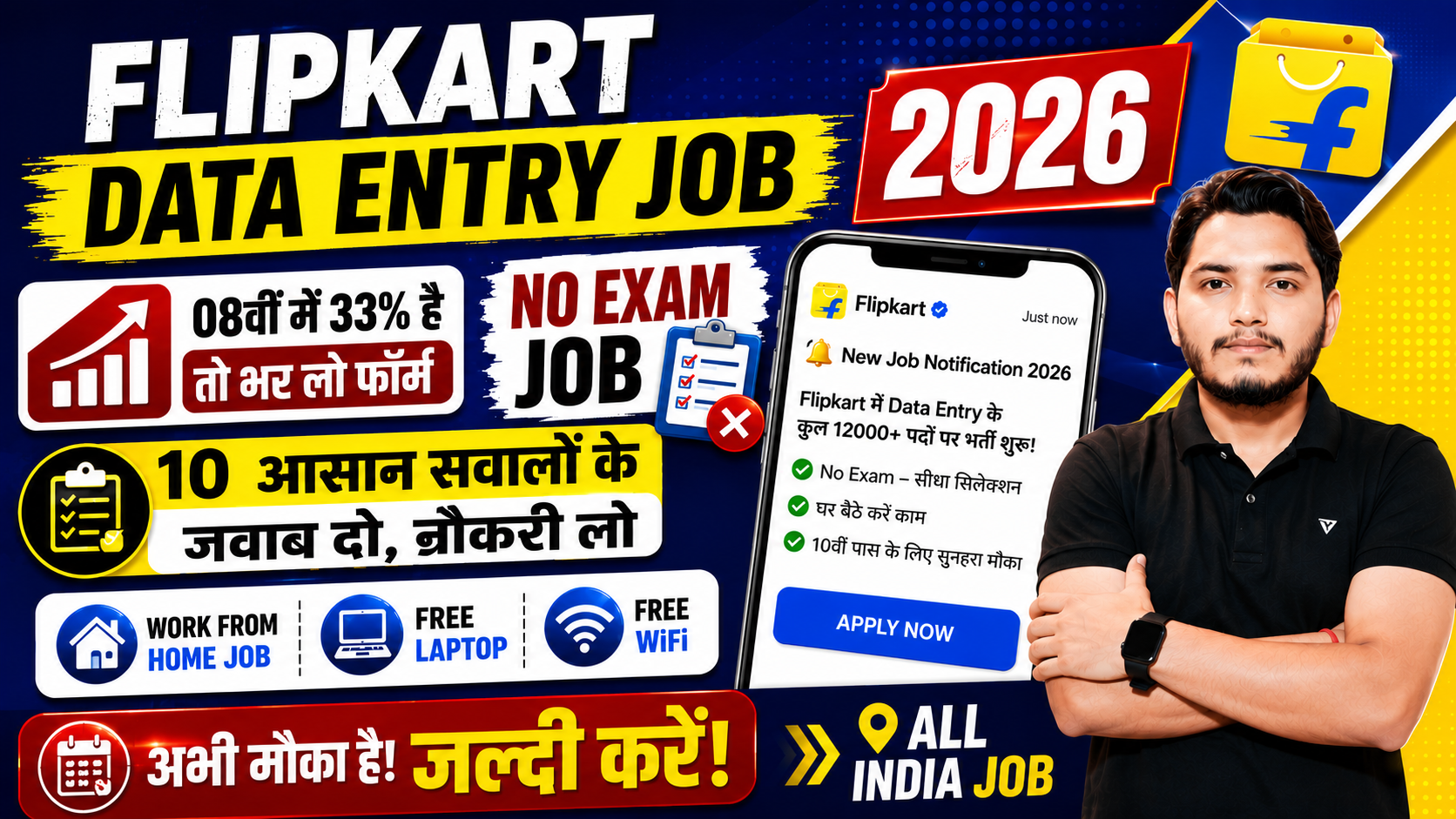 Flipkart DEO Recruitment