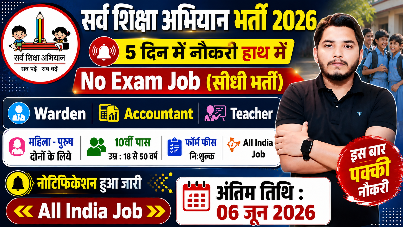 Sarva Shiksha Abhiyan Vacancy