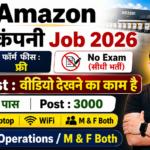 Amazon Work From Home Bharti