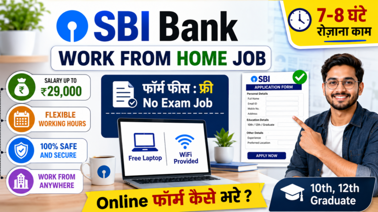 SBI Work From Home Job
