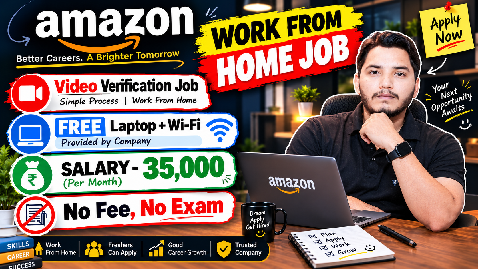 Amazon Work From Home Recruitment