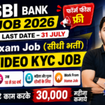 SBI Work From Home Job