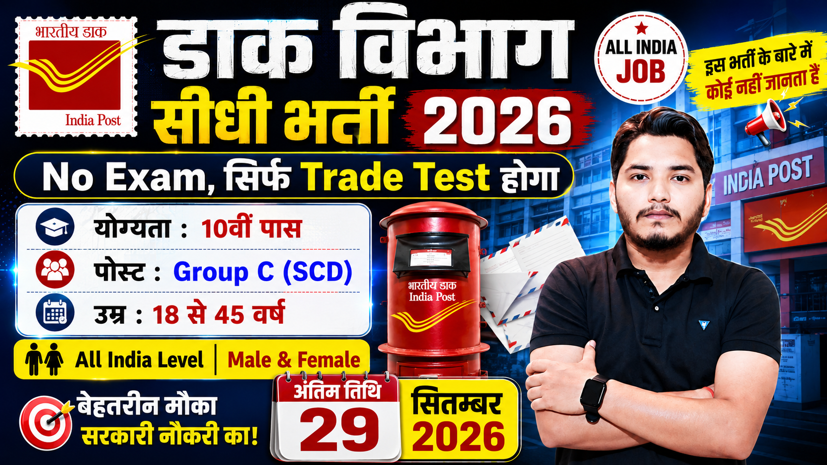 Post Office SCD Recruitment