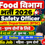 Food Safety Officer Recruitment